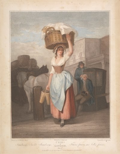 Aardbeien, rode aardbeien door Giovanni Vendramini