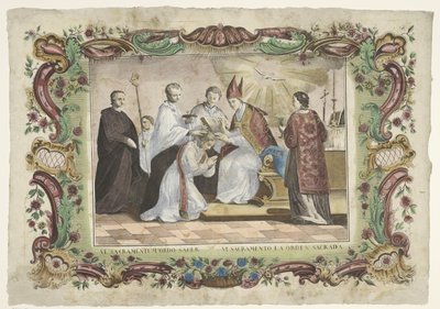 Het sacrament van het priesterschap door Giovanni Volpato