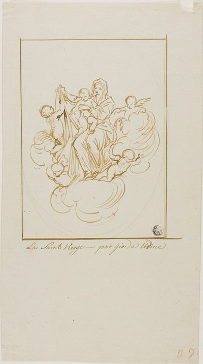 Heilige Maagd door Giovanni da Udine
