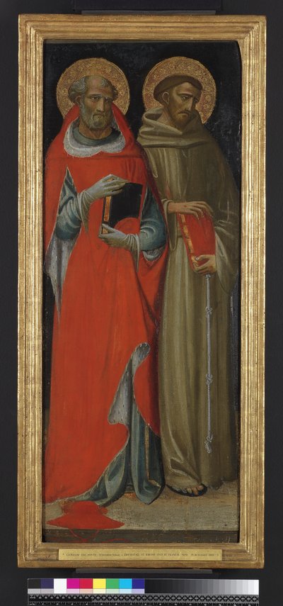 St. Hiëronymus en St. Franciscus door Giovanni dal Ponte