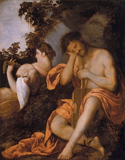 De muzikanten, ca. 1520 door Giovanni de Busi Cariani
