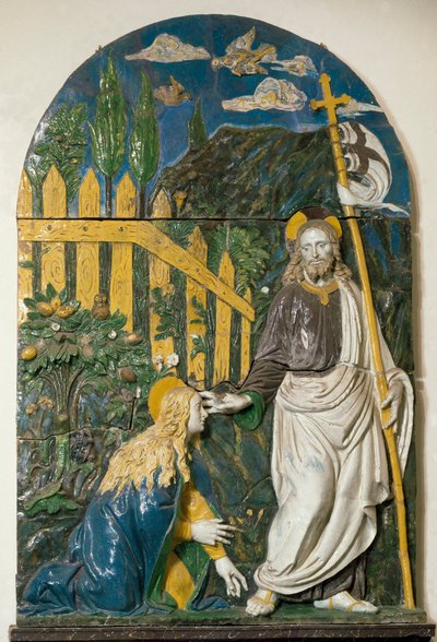 Noli me tangere door Giovanni della Robbia