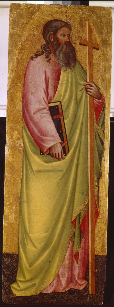 De heilige apostel Andreas door Giovanni di Bartolomeo Cristiani
