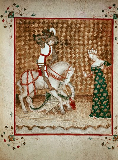 Sint Joris doodt de draak door Giovanni di Benedetto da Como