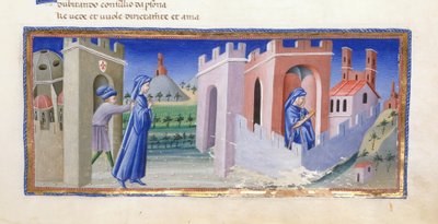 Dante wordt uit Florence verbannen en schrijft zijn gedicht in ballingschap, uit Paradiso in 