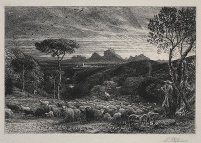 Het openen van de stal door Giovanni di Paolo