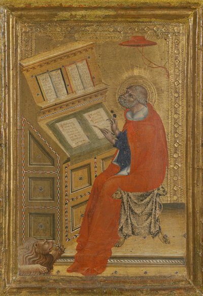Sint Hiëronymus in zijn studeerkamer, ca. 1430 door Giovanni di Paolo