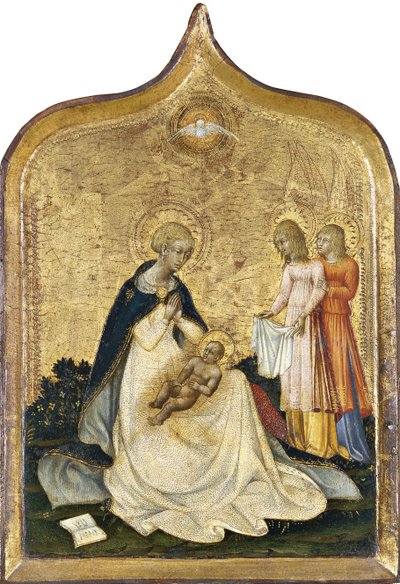 De Maagd van Nederigheid door Giovanni di Paolo