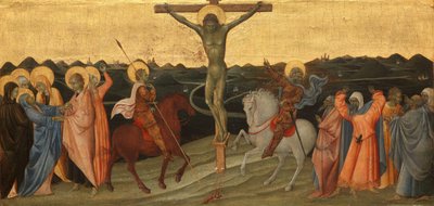 De kruisiging door Giovanni di Paolo di Grazia