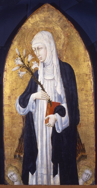 Sint Catharina van Siena door Giovanni di Paolo di Grazia