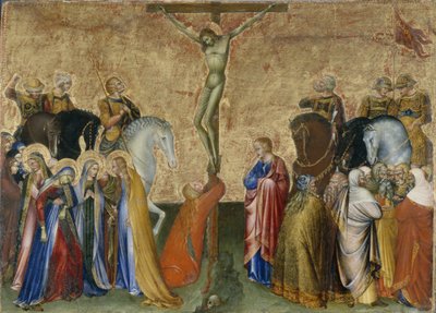 De Kruisiging van Christus door Giovanni di Paolo di Grazia