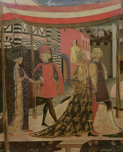 De Adimari Cassone, ca. 1450 door Giovanni di Ser Giovanni Scheggia