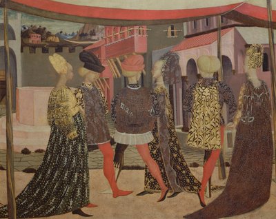 De Adimari Cassone, ca. 1450 door Giovanni di Ser Giovanni Scheggia