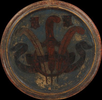 Triomf van Roem, een geboorteschotel van Lorenzo de Magnifieke, achterkant, ca. 1449 door Giovanni di Ser Giovanni Scheggia