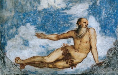 Allegorie van de Winter (detail) door Girolamo Romanino