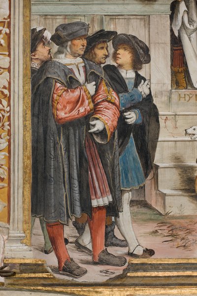 Centrale schip, Vierde zuidelijke overspanning, Ecce Homo, Girolamo Romanino door Girolamo Romanino