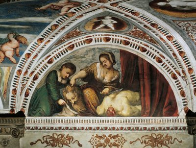 Verhaal van Judith en Holofernes, Detail van fresco
