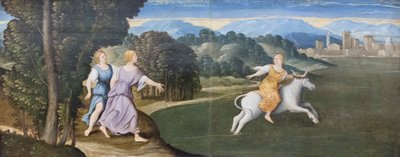 De verkrachting van Europa door Girolamo da Santacroce
