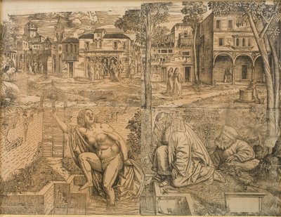 Susanna in bad door Girolamo da Treviso d.Y.