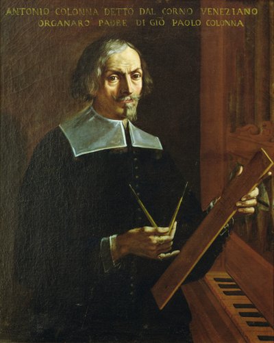 Portret van Antonio Colonna door Giuliano Dinarelli