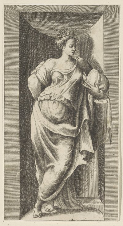 Muze door Giulio Bonasone