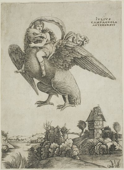 Ganymedes door Giulio Campagnola