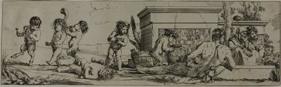 Bacchanaal door Giulio Carpioni