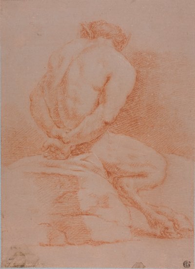 Sater (Achteraanzicht) door Giulio Carpioni