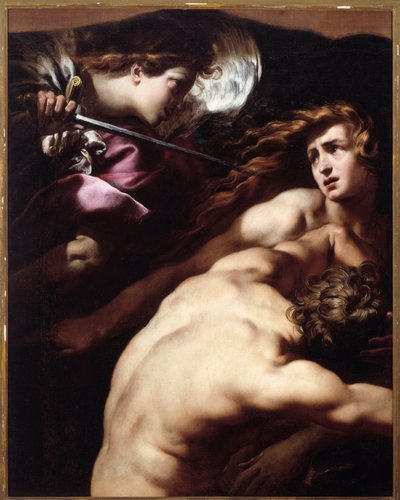 Adam en Eva door Giulio Cesare Procaccini