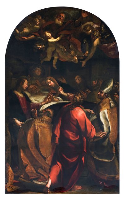 Agonie van Sint Jozef door Giulio Cesare Procaccini