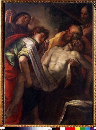 De graflegging van Christus door Giulio Cesare Procaccini