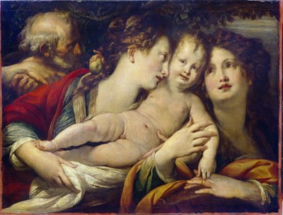 Het mystieke huwelijk van Sint Catharina door Giulio Cesare Procaccini
