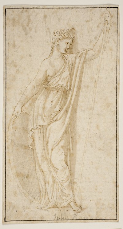 Athena door Giulio Romano