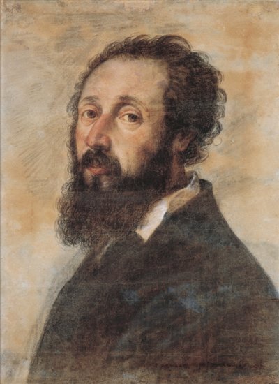 Giulio Romano, zelfportret door Giulio Romano