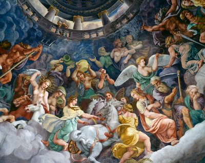 Gods van Olympus door Giulio Romano