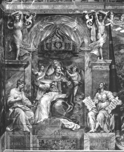Paus Sylvester I (314-335) tussen Geloof en Religie door Giulio Romano