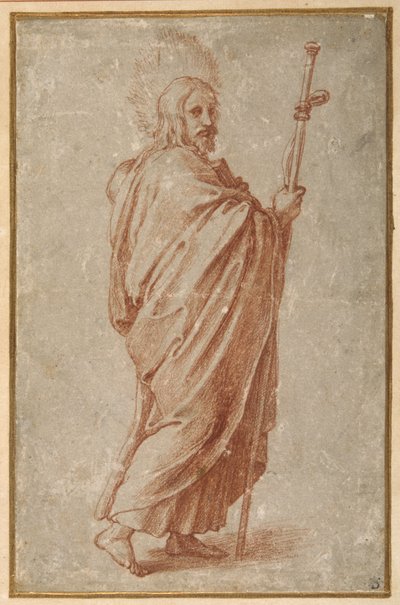 De twaalf apostelen: St. Jacobus de Meerdere door Giulio Romano