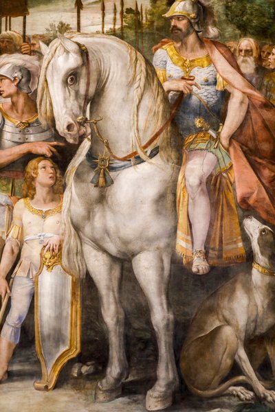 Strijd tussen Horatii en Curiatii (detail) door Giuseppe (1568 1640) Cesari