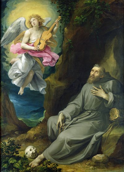 De Extase van St. Franciscus van Assisi, c.1593 door Giuseppe Cesari