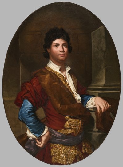 Portret van een jonge man als heer, ca. 1720-1730 door Giuseppe 1655 1743 Ghislandi
