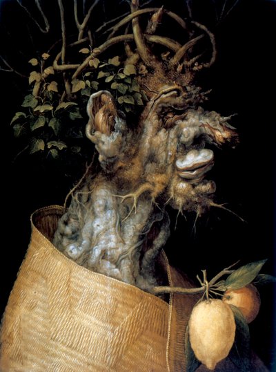 Winter, 1563 door Giuseppe Arcimboldi
