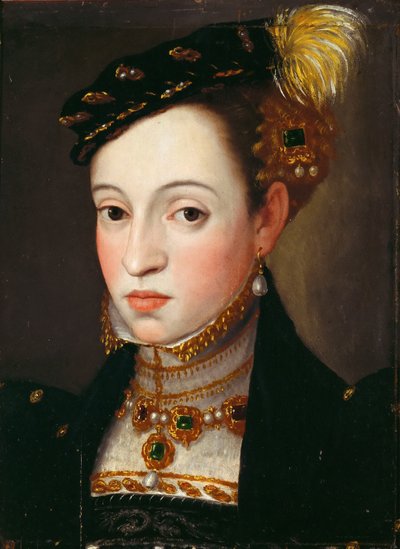 Aartshertogin Magdalena van Oostenrijk door Giuseppe Arcimboldo