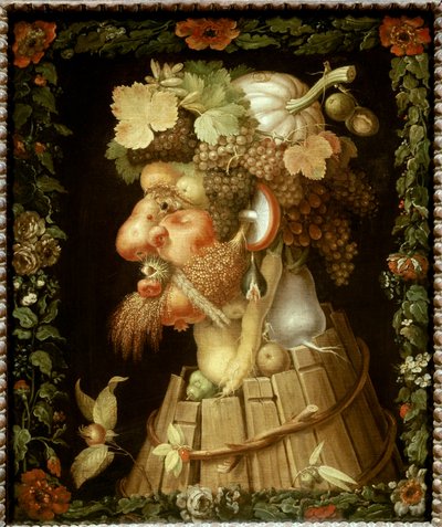 Herfst door Giuseppe Arcimboldo