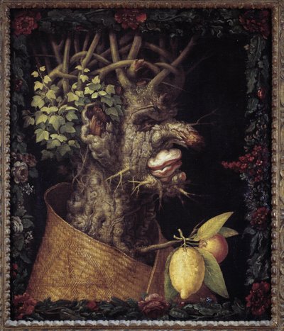 Winter. Allegorie over de seizoenen. Schilderij door Giuseppe Arcimboldo (1527-1593). Louvre Museum door Giuseppe Arcimboldo