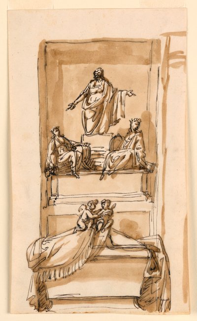 Monument door Giuseppe Barberi