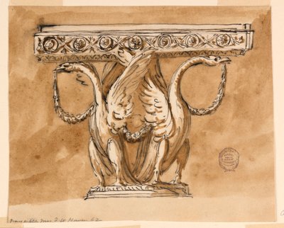 Tafel door Giuseppe Barberi