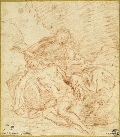Studie door Giuseppe Bartolomeo Chiari