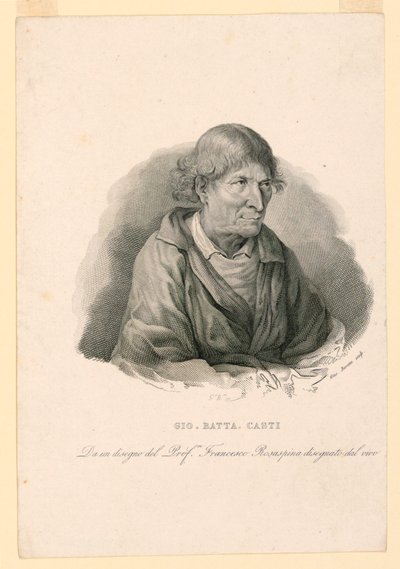 Portret van Giovanni Battista Casti (1721-1803) door Giuseppe Beretta
