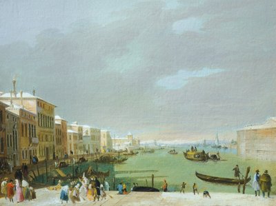 Carnaval in Venetië door Giuseppe Bernardino Bison