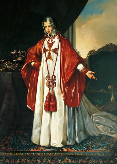 Portret van Leopold II, Groothertog van Toscane (Florence) door Giuseppe Bezzuoli